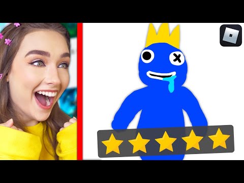 Видео: НАРИСОВАЛА РАДУЖНЫЕ ДРУЗЬЯ в ROBLOX ! 😱 Роблокс Speed Draw
