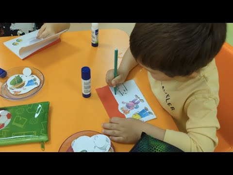 Видео: Изработване на книжка - I група.