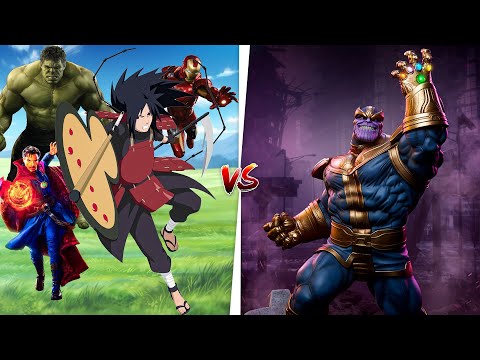 Видео: Мадара мен Супергеройлар Таносқа қарсы СТРЕЛКАДА! (GTA V)