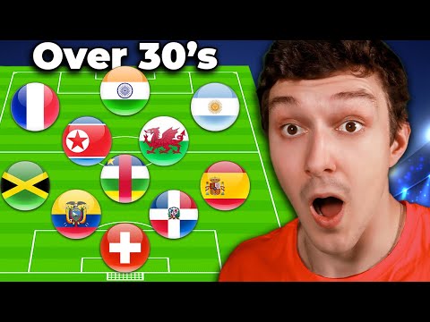 Видео: 1 потрясающий игрок старше 30 лет из каждой страны