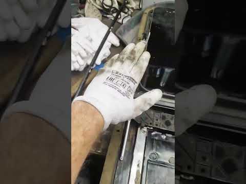 Видео: Mercedes Benz W140 чистка настройка люка. Часть 1.