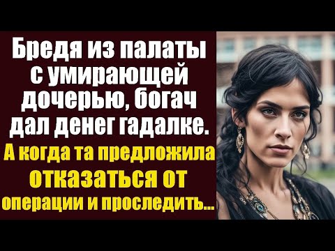 Видео: Бредя из палаты с умирающей дочерью, богач дал денег гадалке  А когда та предложила отказаться о