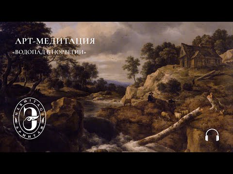 Видео: Арт-медитация с Эрмитажем. Водопад в Норвегии
