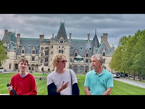 Видео: Поместье Вандербилт: шикарная библиотека, трёхярусная люстра, мадам с не бритыми подмышками