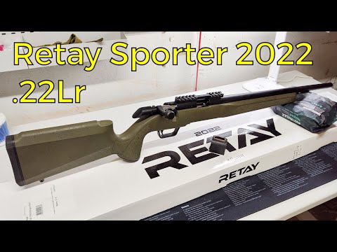Видео: Retay Sporter 2022 .22Lr | Розпаковка