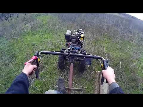 Видео: Путешествие на мотоблоке за дровами