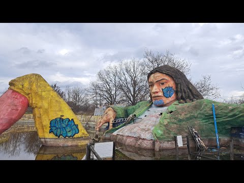 Видео: Изоставен увеселителен парк Хепи Ленд / Abandoned amusement park Happy Land