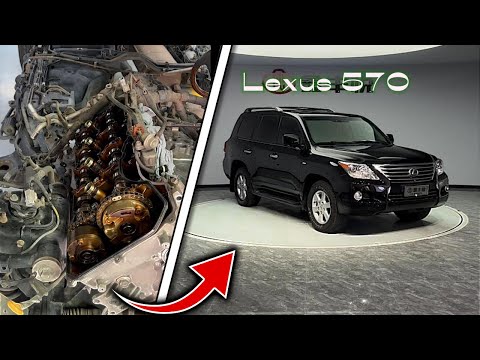 Видео: Полная реставрация любимого автомобиля Фань Lexus от Ной Монга.