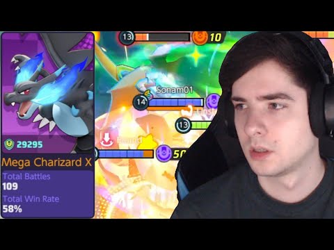 Видео: У некоторых игроков уже более 100 рейтинговых игр с MEGA CHARIZARD X?! | Pokemon Unite