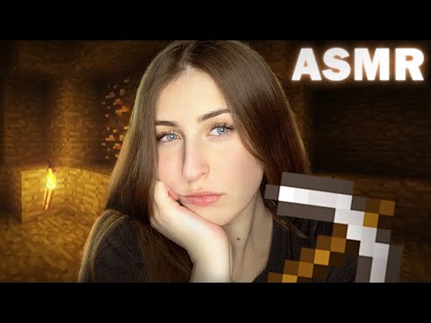 Видео: Делюсь мыслями и КОПАЮ шахту в MINECRAFT | ASMR