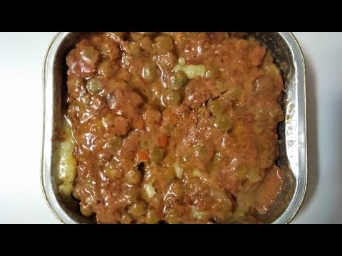 Видео: МЯСО С ГОРОШКОМ И ОВОЩАМИ /С СУХПАЙКА НУ ОЧЕНЬ ВКУСНО!!!!!!!