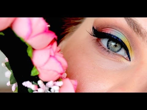 Видео: Colorful Spring/Summer Makeup /Весенне-летний цветной макияж