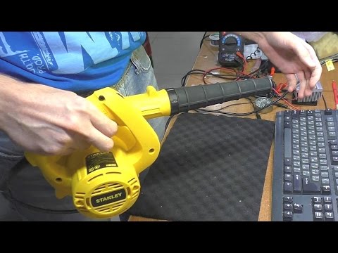 Видео: Воздуходувка STANLEY STPT600: ЗАМЕНА КОМПРЕССОРУ ?
