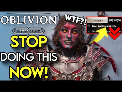 Видео: 10 главных ошибок, которых следует избегать в Oblivion Remastered! | Советы и рекомендации по Obl...