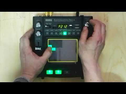 Видео: Обзор на процессор KORG Kaossilator Pro+
