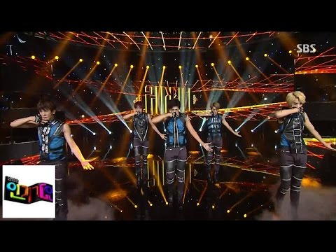 Видео: [LUCKY (LU: KUS)] Великолепная @ Популярная Inkigayo 140727