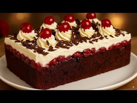 Видео: 🎂 Этот торт готов за 5 минут! Влажный, нежный и очень простой в приготовлении!