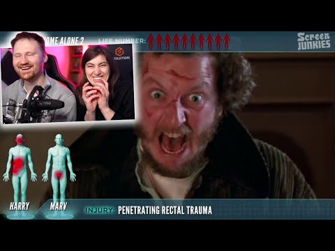 Видео: Реакция на BadComedian озвучка - Один дома (Травмы с Медицинской точки зрения)