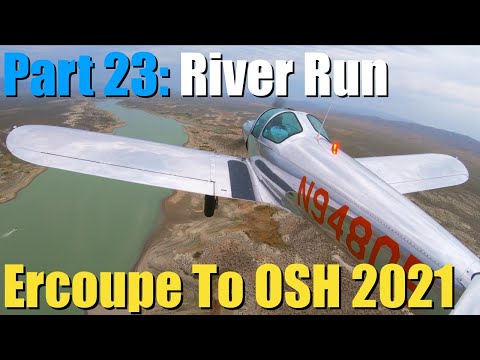 Видео: Ercoupe Oshkosh 2021 — Часть 23 — Элко — Лавлок, Ривер Ран