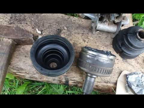 Видео: Как снять шрус на Mersedes  VITO