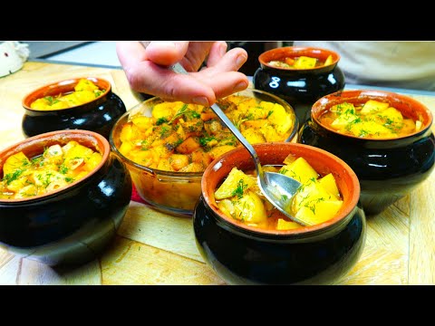 Видео: Рецепт КРОЛИКА в духовке в горшочках с картофелем. Braised rabbit recipes