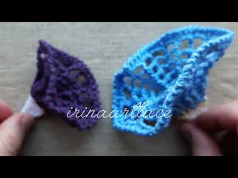 Видео: 💙 Граммофон вьюнок Цветочная композиция крючком