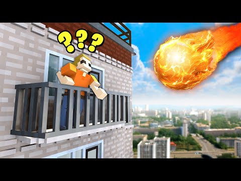 Видео: МЕТЕОРИТ ЛЕТИТ НА МОЮ КВАРТИРУ! Как её спасти? ► Teardown