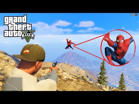 Видео: Я Нашел ЧЕЛОВЕК-ПАУК в ГТА 5 / GTA 5 Spider-Man