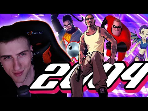 Видео: Hellyeahplay смотрит: 2004 ГОД | PSP San Andreas Смешарики Jetix Half-Life 2 | ПОПКУЛЬТ