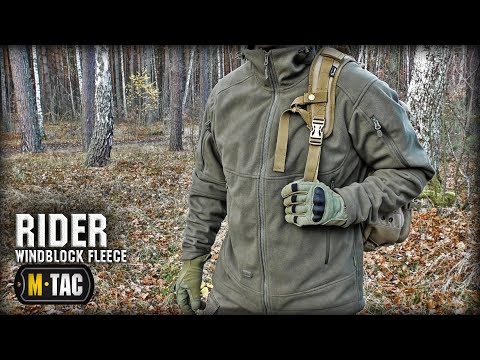 Видео: Тактическая кофта RIDER WINDBLOCK FLEECE М-ТАС