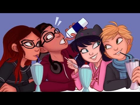 Видео: 🍸НОВОГОДНЯЯ Переписка Леди Баг и Супер-Кот ~ часть 3🍸Адриан и Маринетт.