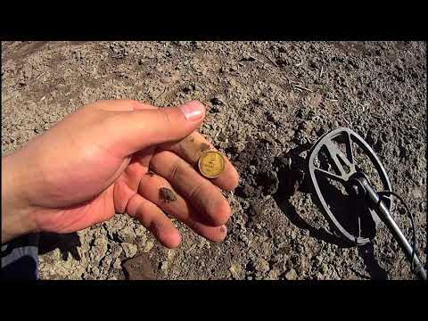 Видео: Поиск монет с Quest Q40. Я такого ещё не видел!!! Необычная монета из цинка!!!