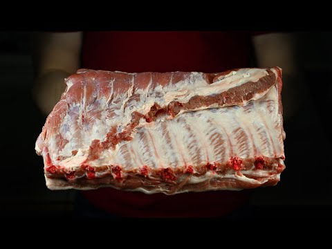 Видео: Нежнейшие Свиные Ребрышки в духовке. Мясо на праздничный стол.