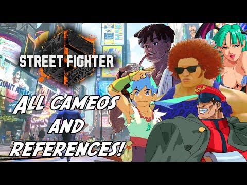 Видео: Камео и отсылки в Street Fighter 6 (Мировой тур и Боевая площадка)