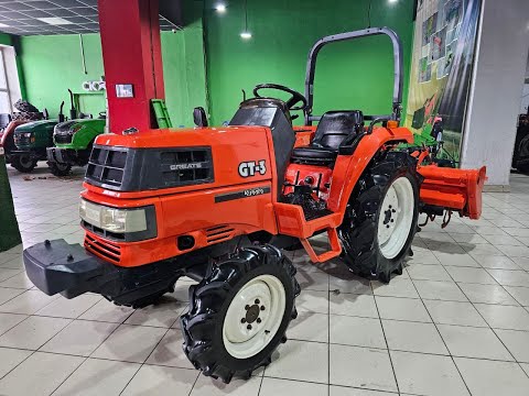 Видео: KUBOTA GT-3 Трактор японский с ПСМ г. Тула ПрогрессАвто