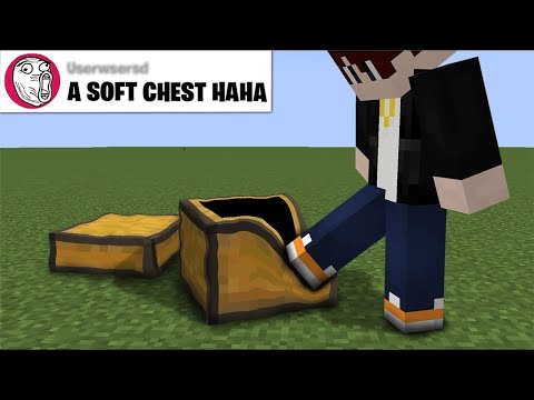 Видео: Я добавил твои ГЛУПЫЕ идеи в Minecraft....................................