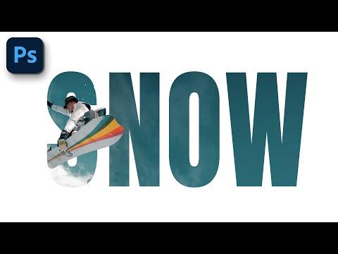 Видео: ИНТЕГРИРУЕМ ФОТО В ТЕКСТ В ФОТОШОПЕ