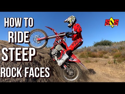 Видео: Как кататься по крутым скалам и уступам | Советы по эндуро