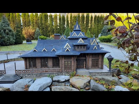 Видео: Отдых в Яремче осенью! Часть 2. Вольерство и парк-музей "Карпаты в миниатюре"