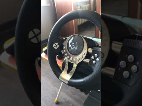 Видео: Как подключить игровой руль GC-W800 SVEN к PS4