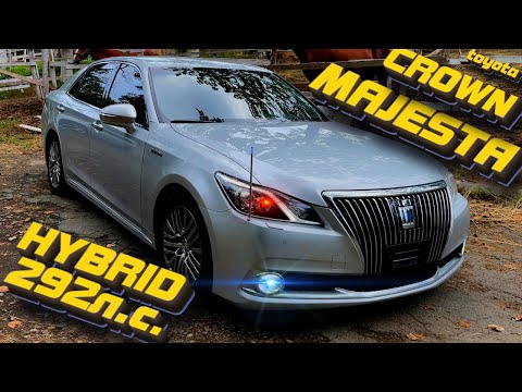 Видео: TOYOTA CROWN MAJESTA / КОРОЛЬ ДОРОГ ИЗ ЯПОНИИ