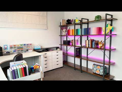 Видео: Мой ремонт домашнего офиса в 2024 году 💜