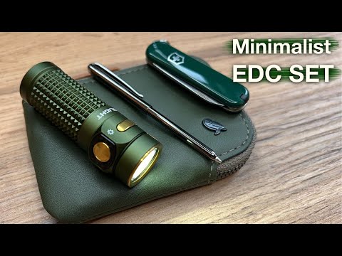 Видео: КОМПАКТНЫЙ EDC ДЛЯ ЖЕНЫ - Bellroy Card Pocket, Olight, Victorinox