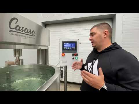 Видео: Сыроварня 500 литров | Оборудование для сыра | CASARO | Фабрика Казаро | Топчиз
