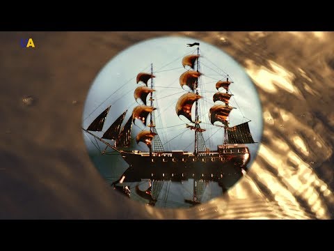 Видео: Ночь в музее. Микроминиатюры Николая Сядристого - фрегат «Памяти Грина»