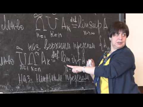 Видео: Сердобольская М. Л. - Теория вероятностей - Алгебры и сигма-алгебры событий. Аксиомы вероятностей