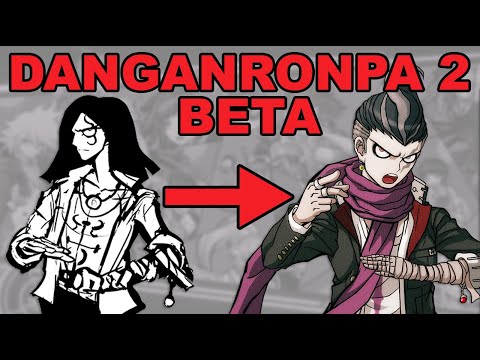 Видео: Дизайн бета-версии Danganronpa 2!