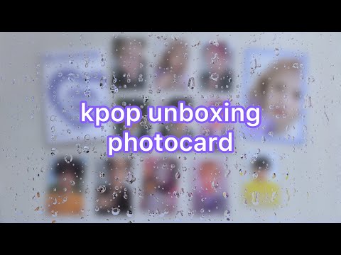 Видео: Распаковка и организация карт BTS, ITZY, BLACKPINK  / Unboxing photocard BTS, ITZY, BLACKPINK