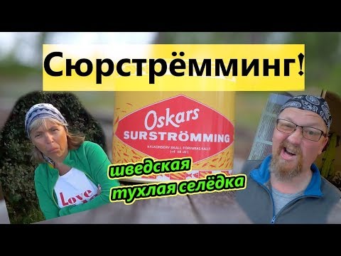 Видео: Сюрстрёмминг - тухлая селёдка | Пробуем странную еду