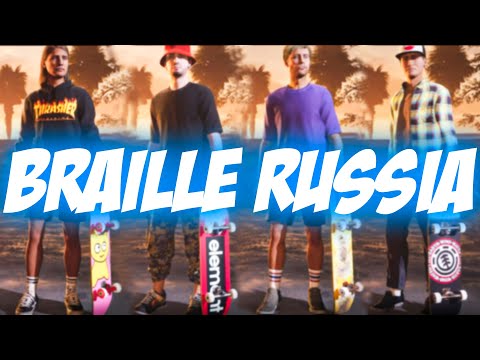Видео: ВСЯ КОМАНДА BRAILLE RUSSIA В ИГРЕ Tony Hawk’s Pro Skater 1 + 2